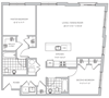 2 Bedroom, 2 Bathroom, 1379 ft.